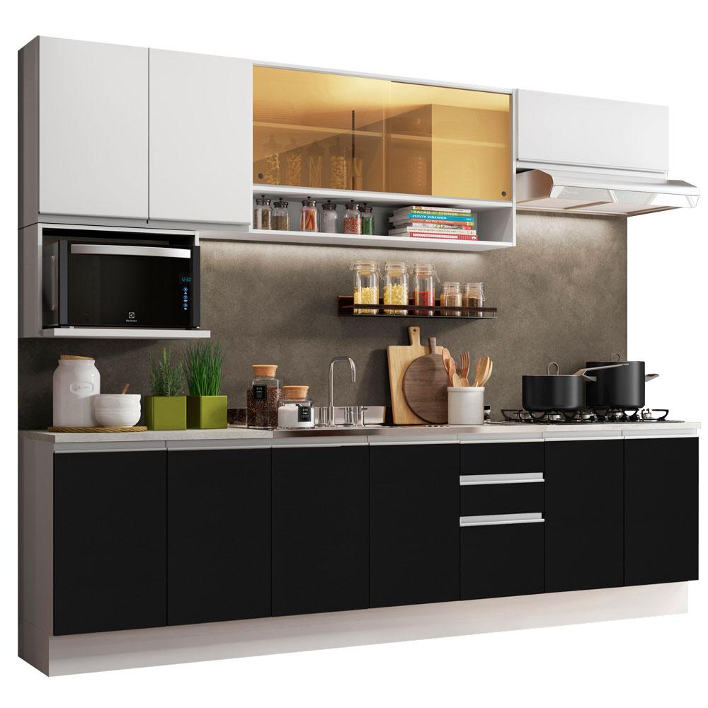 Foto 2 pulgar | Cocina Integral Completa Modular Madesa Genova 280cm Bn 04