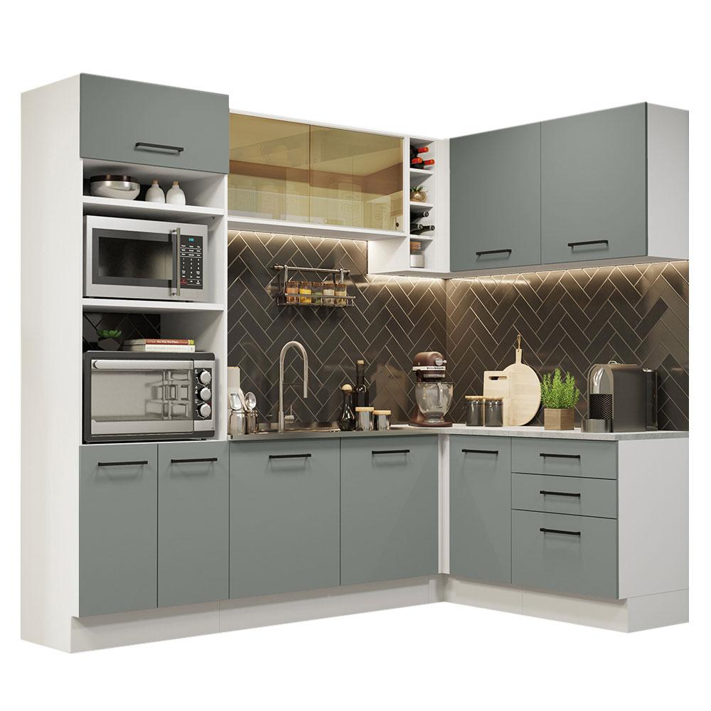 Cocina Integral Completa Modular Madesa Agata 399cm Bg 01