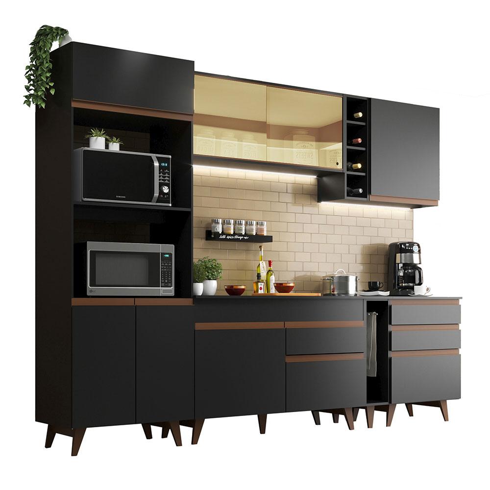 Foto 2 pulgar | Cocina Integral Completa Modular Madesa Reims 270cm Nn 01