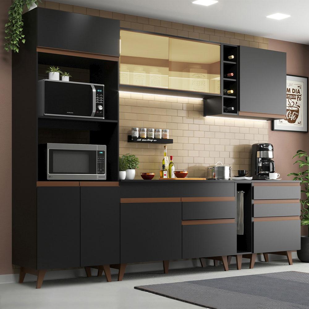 Foto 3 pulgar | Cocina Integral Completa Modular Madesa Reims 270cm Nn 01