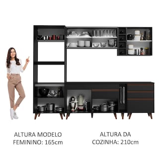 Foto 5 | Cocina Integral Completa Modular Madesa Reims 270cm Nn 01