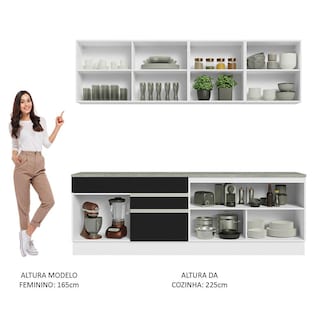Foto 5 | Cocina Integral Completa Modular Madesa Glamy 240cm
