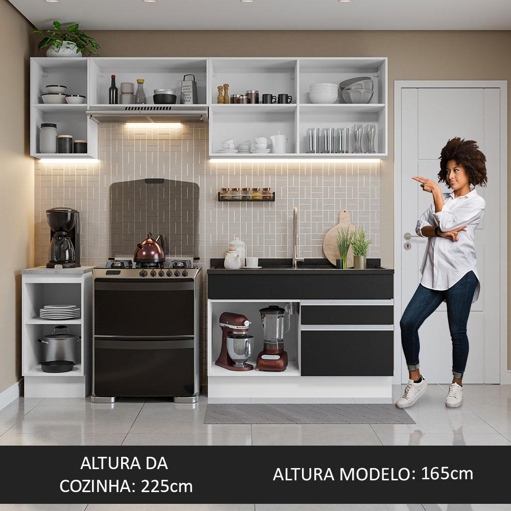 Foto 6 pulgar | Cocina Integral Completa Modular Madesa Glamy 240cm