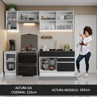 Foto 5 | Cocina Integral Completa Modular Madesa Glamy 240cm