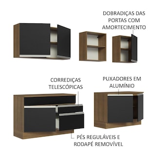 Foto 4 | Cocina Integral Completa Modular Madesa Glamy 240cm
