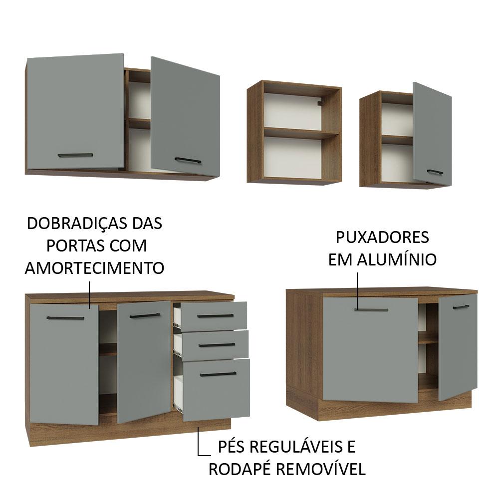 Foto 4 | Cocina Integral Completa Modular Madesa Agata 240cm Mg 02