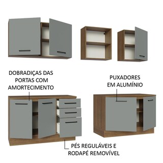 Foto 4 | Cocina Integral Completa Modular Madesa Agata 240cm Mg 02