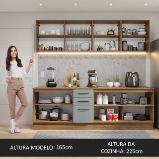 Foto 5 | Cocina Integral Completa Modular Madesa Agata 240cm Mg 02