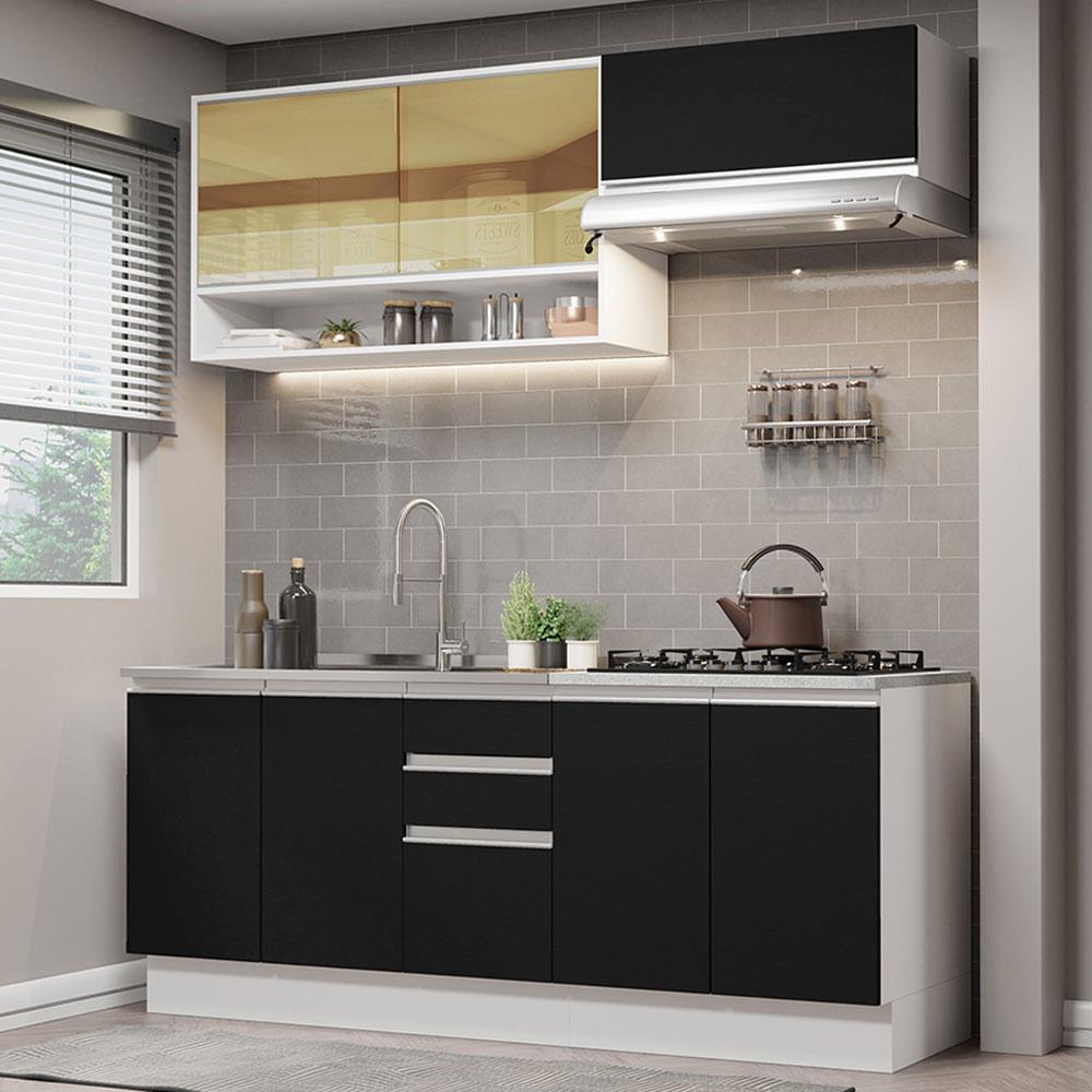 Foto 3 pulgar | Cocina Integral Completa Modular Madesa Glamy 200cm Mn 04