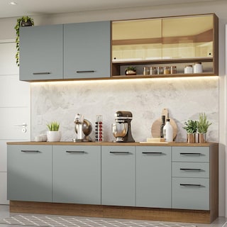 Foto 2 | Cocina Integral Completa Modular Madesa Agata 240cm Mg 01