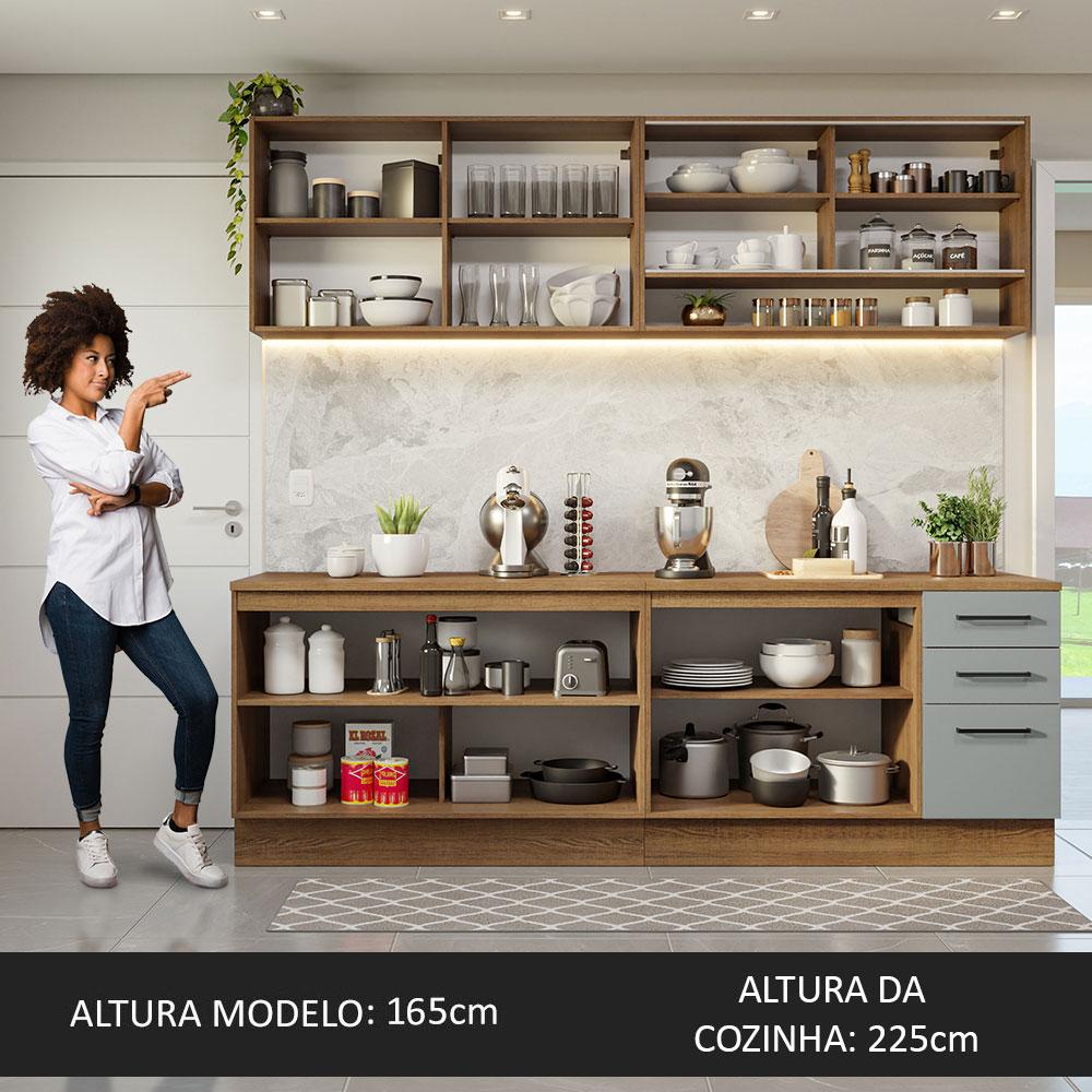 Foto 4 | Cocina Integral Completa Modular Madesa Agata 240cm Mg 01
