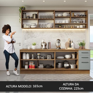 Foto 4 | Cocina Integral Completa Modular Madesa Agata 240cm Mg 01