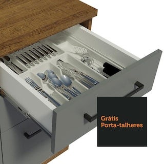 Foto 7 | Cocina Integral Completa Modular Madesa Agata 240cm Mg 01