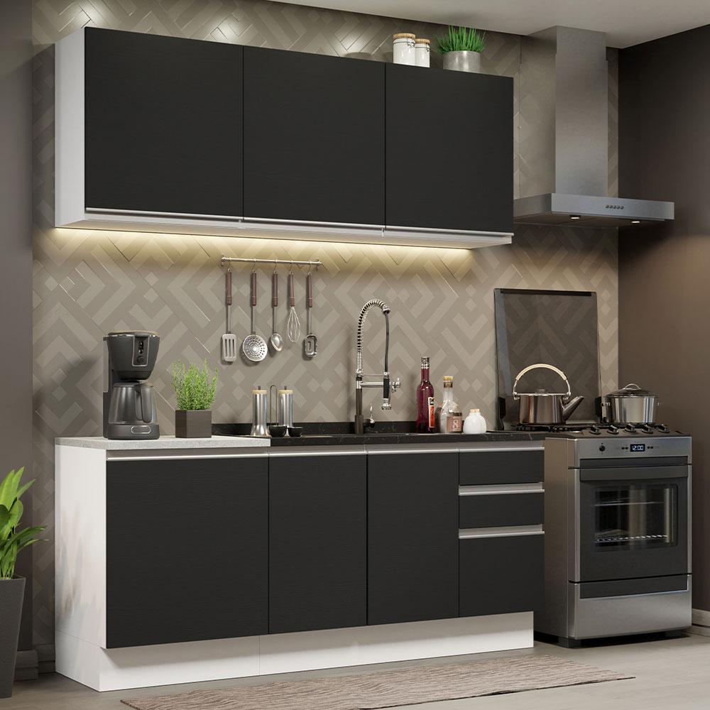 Foto 2 pulgar | Cocina Integral Completa Modular Madesa Glamy 180cm Bn 05