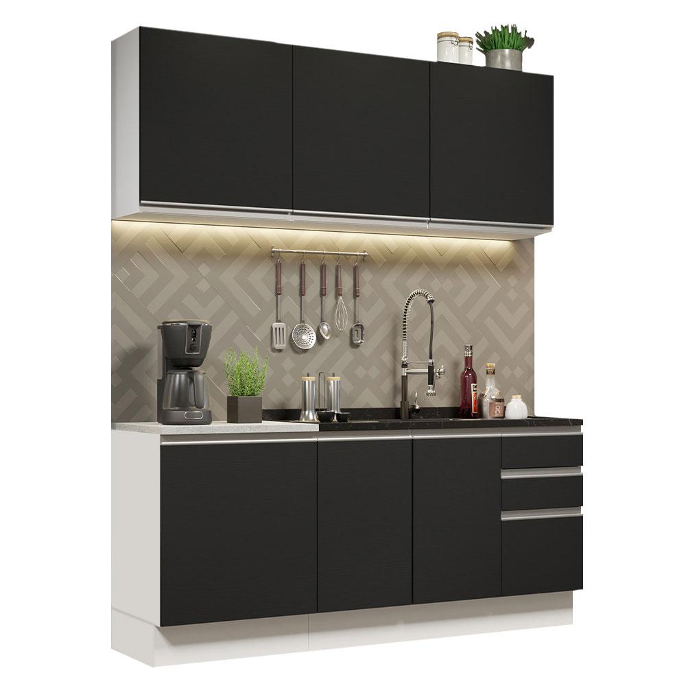Foto 3 pulgar | Cocina Integral Completa Modular Madesa Glamy 180cm Bn 05