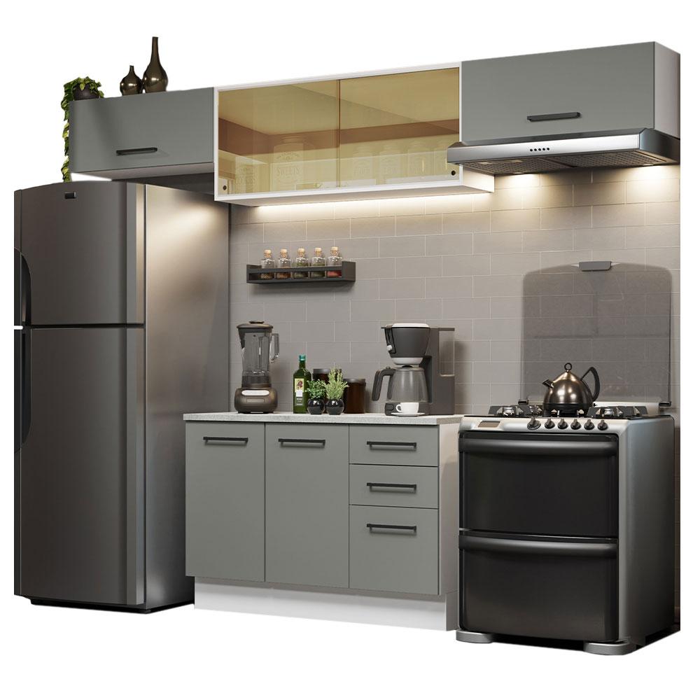 Foto 2 pulgar | Cocina Integral Completa Modular Madesa Agata 280cm Bg 04