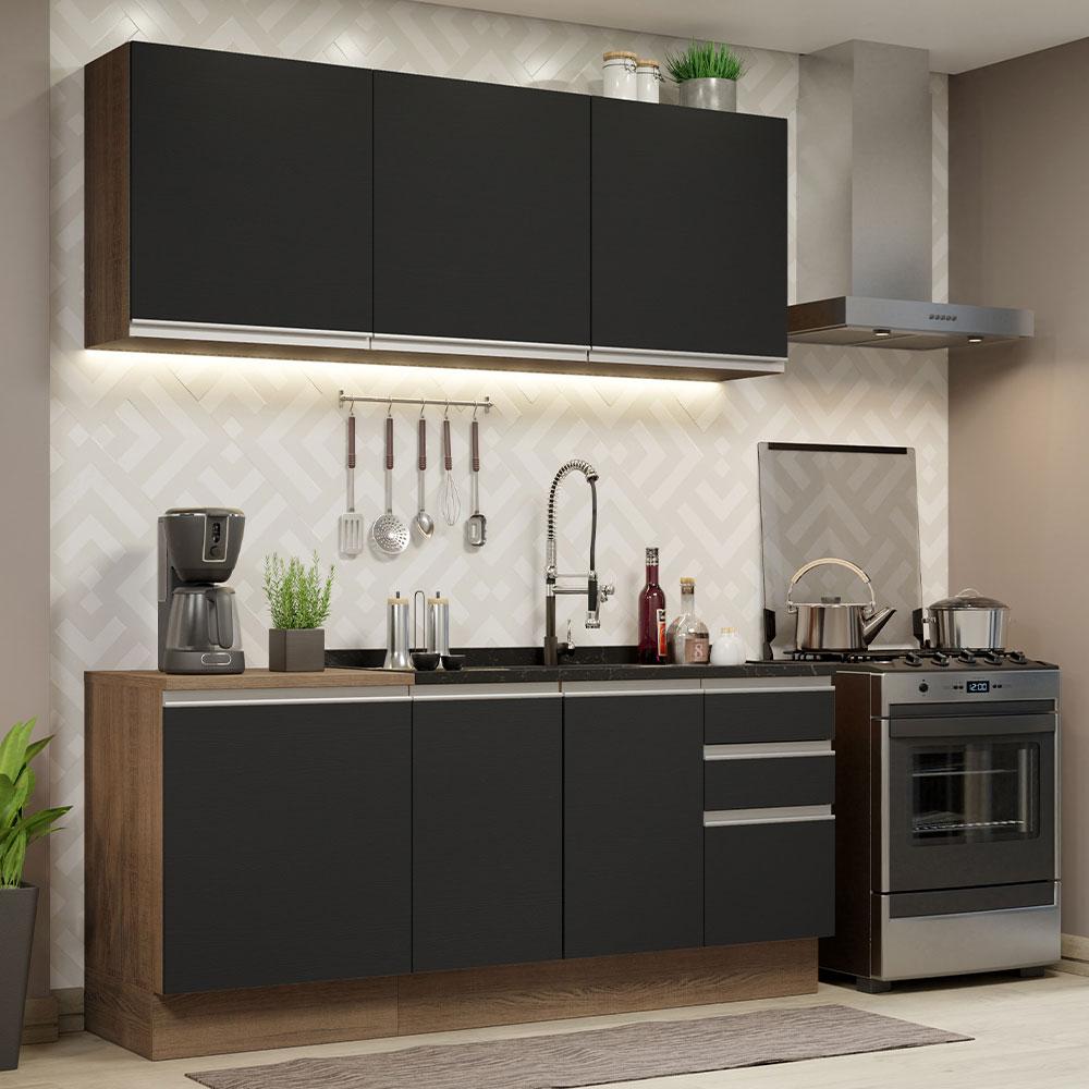 Foto 2 pulgar | Cocina Integral Completa Modular Madesa Glamy 180cm Mn 05