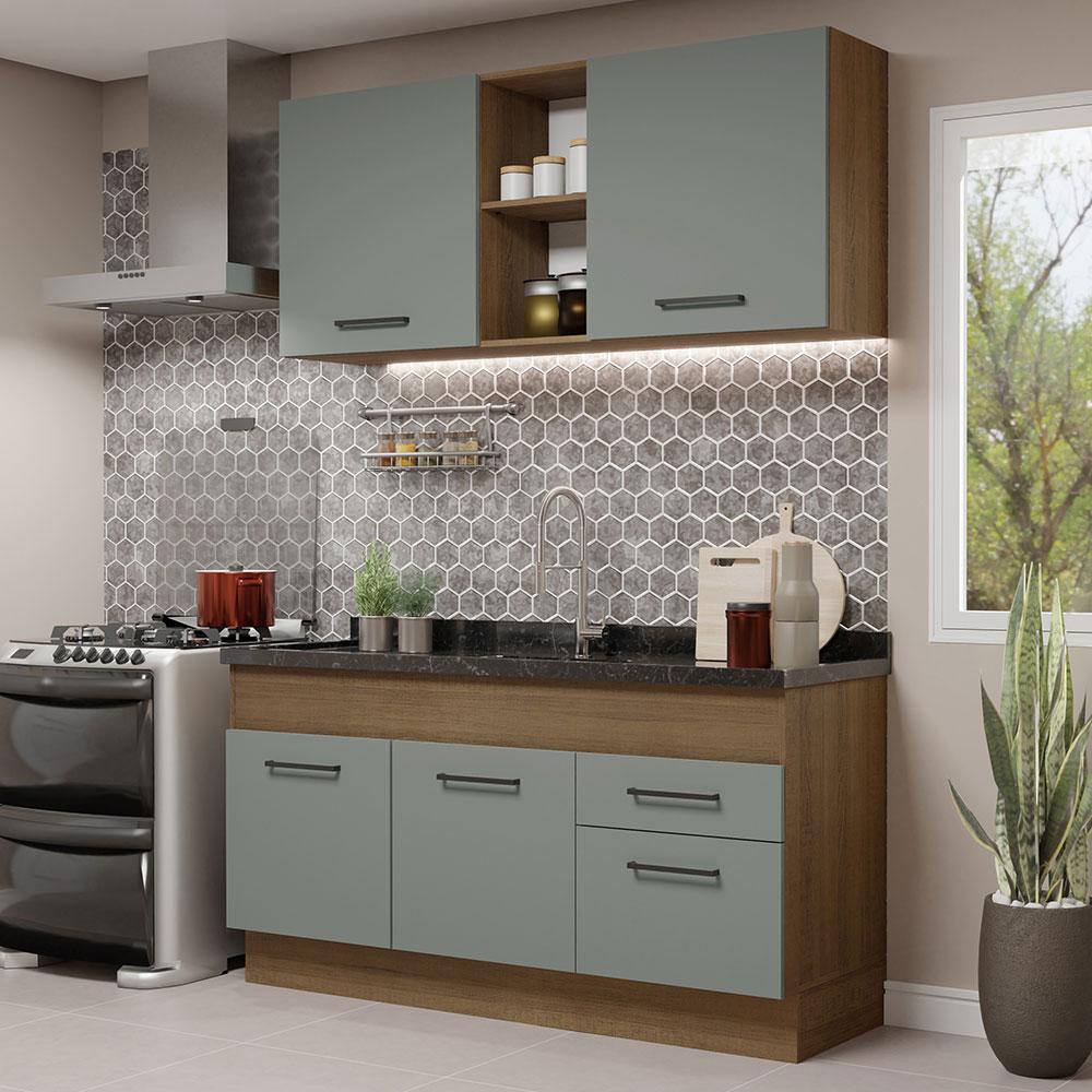 Foto 2 | Cocina Integral Completa Modular Madesa Agata 150cm Mg 02