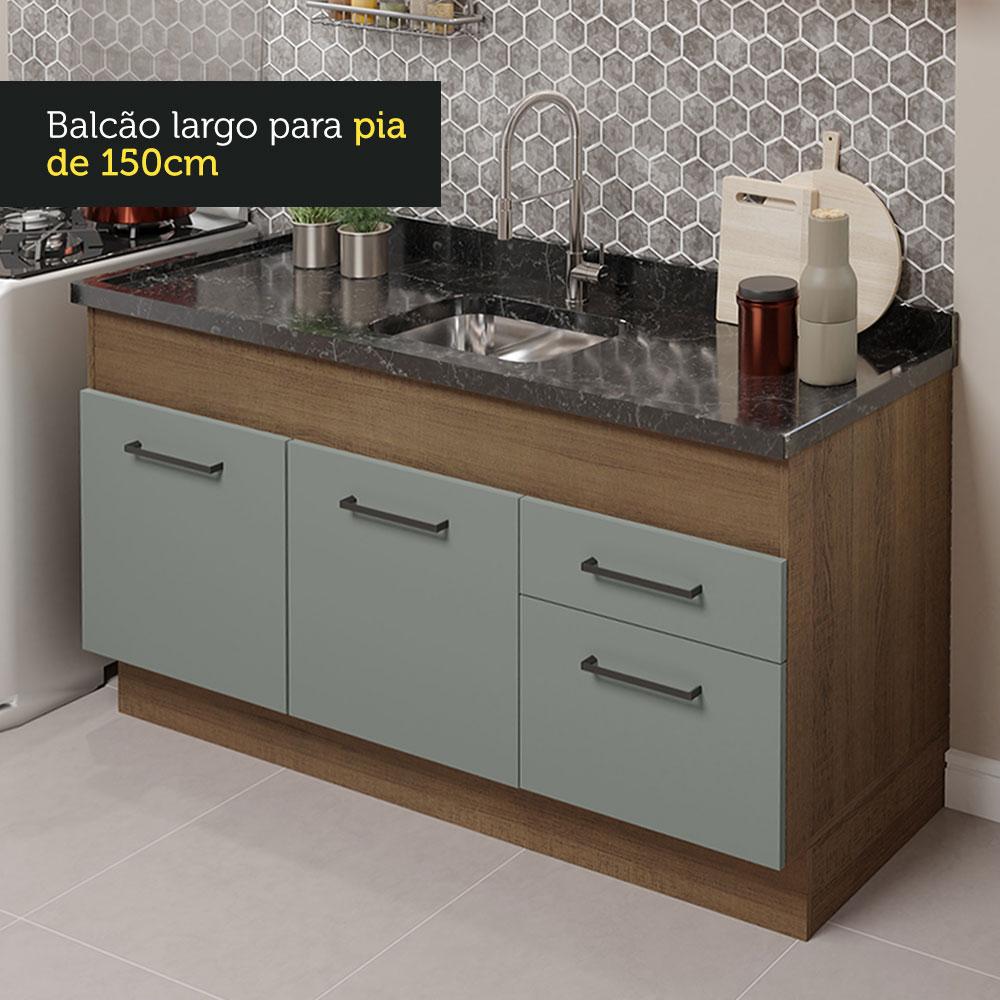 Foto 6 | Cocina Integral Completa Modular Madesa Agata 150cm Mg 02