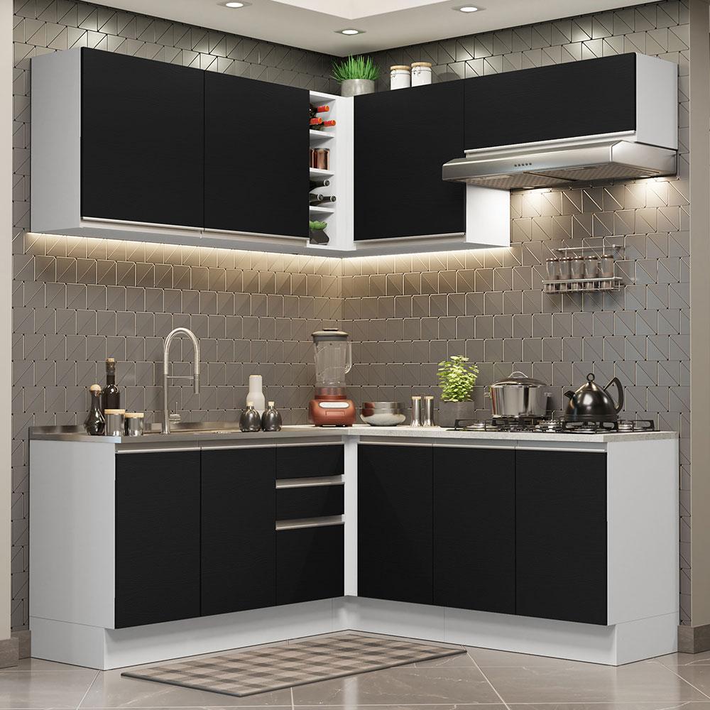 Foto 3 pulgar | Cocina Integral Completa Modular Madesa Glamy 349cm Bn 03