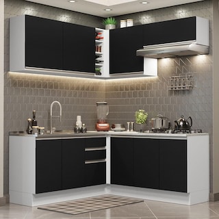 Foto 2 | Cocina Integral Completa Modular Madesa Glamy 349cm Bn 03