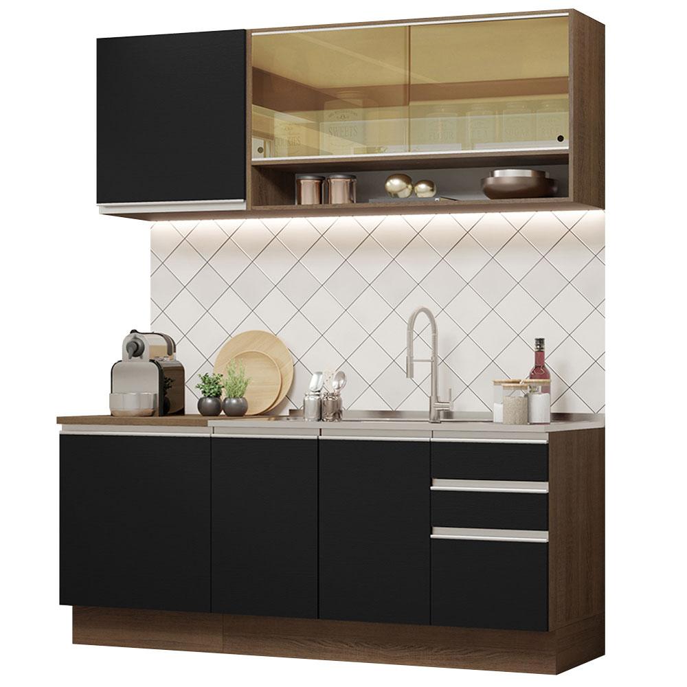 Foto 2 pulgar | Cocina Integral Completa Modular Madesa Glamy 180cm Mn 06