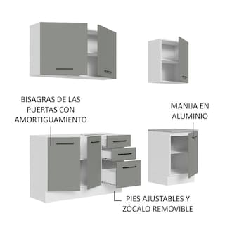 Foto 4 | Cocina Integral Completa Modular Madesa Agata 180cm Bg 01