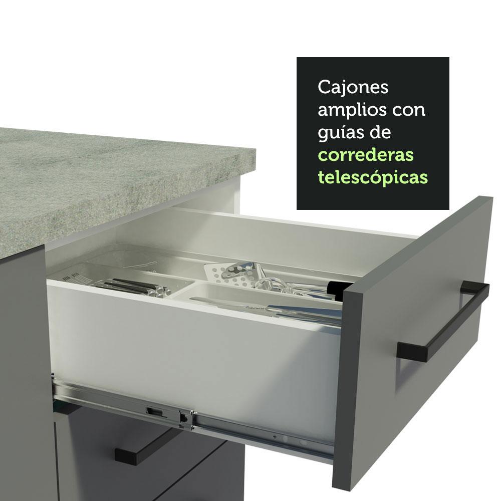 Foto 7 pulgar | Cocina Integral Completa Modular Madesa Agata 120cm Bg 01
