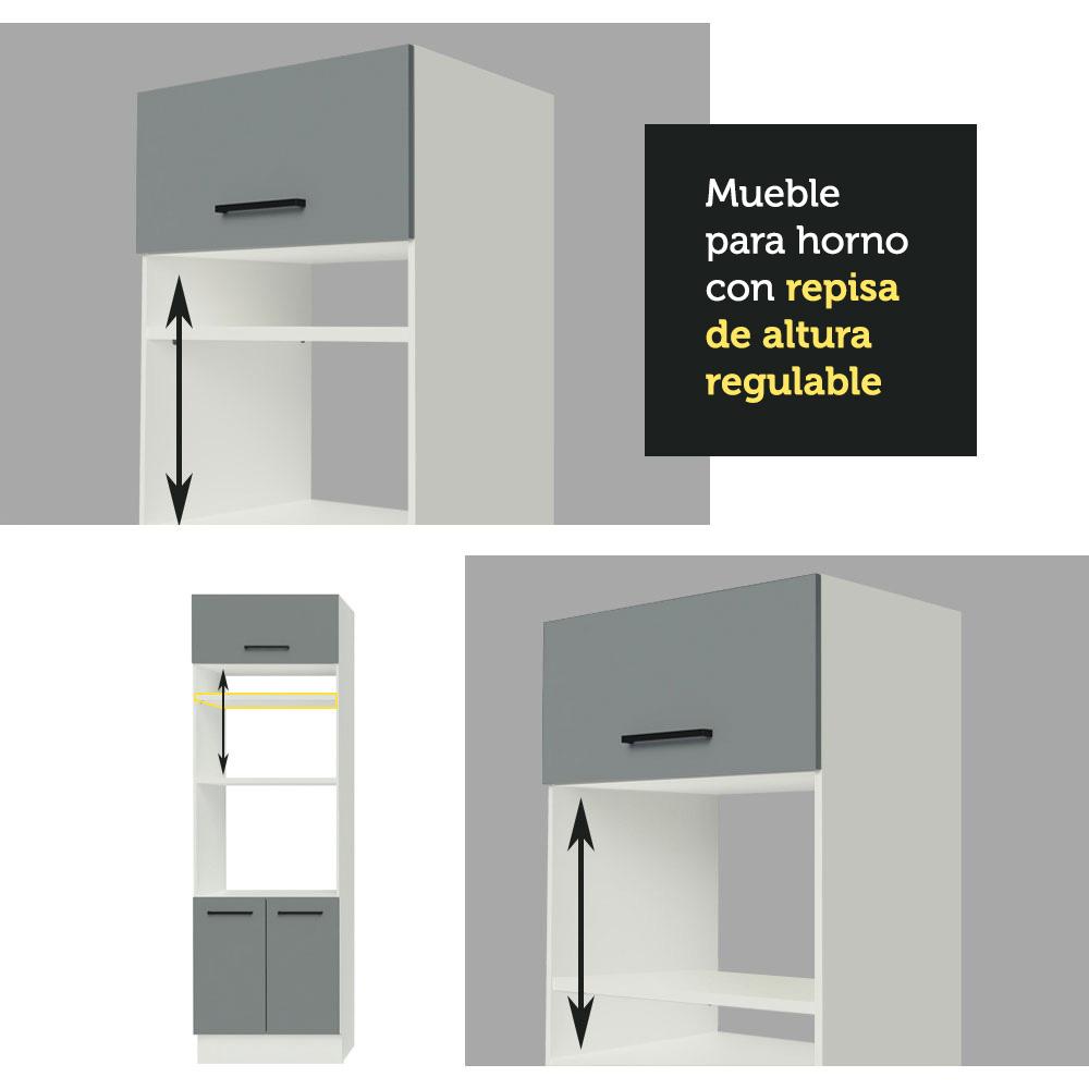 Foto 9 pulgar | Cocina Integral Completa Modular Madesa Agata 280cm Bg 02