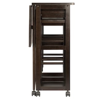 Foto 3 | Set De Cocina Winsome Suzanne Que Ahorra Espacio Con Acabado Café - Venta Internacional.