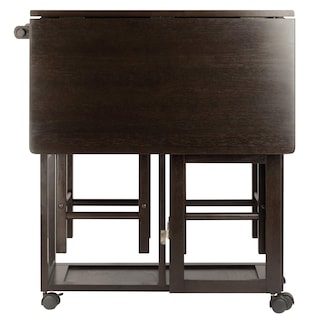 Foto 4 | Set De Cocina Winsome Suzanne Que Ahorra Espacio Con Acabado Café - Venta Internacional.