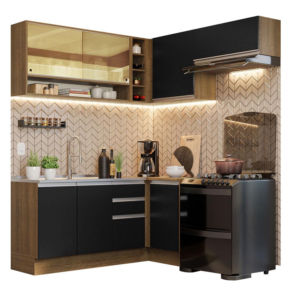 Cocina Integral Completa Modular Madesa Glamy 349cm Mn 06 $20,499
