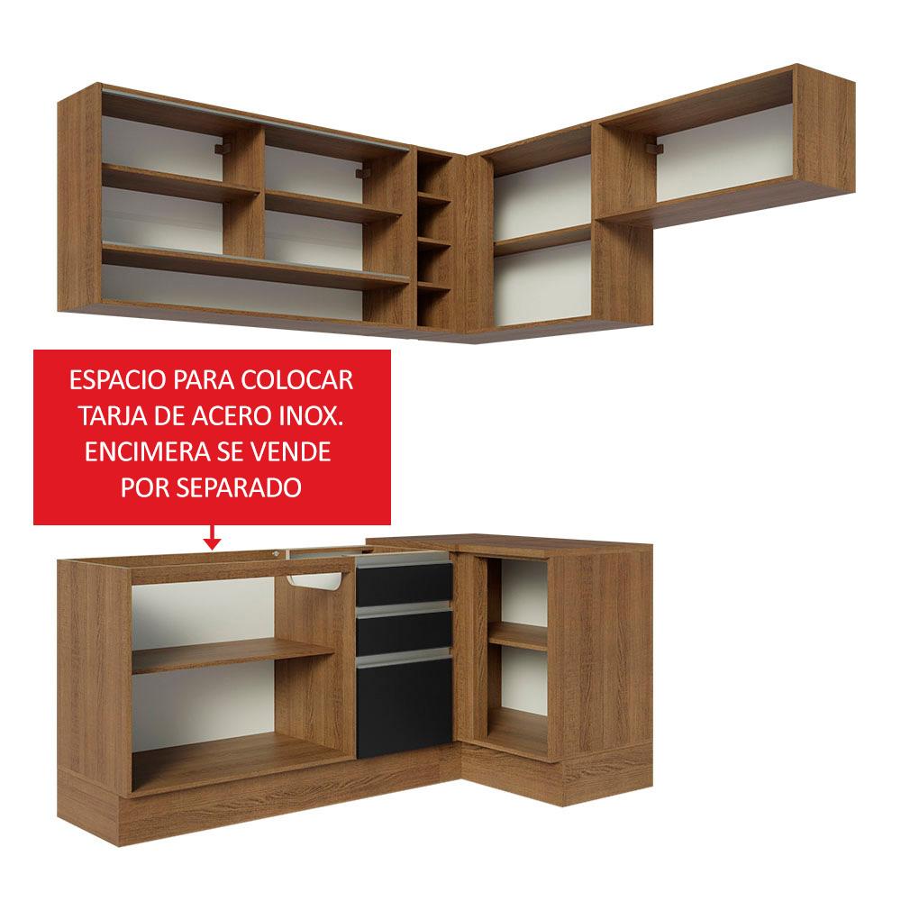 Foto 6 pulgar | Cocina Integral Completa Modular Madesa Glamy 349cm Mn 06