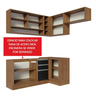 Foto 5 | Cocina Integral Completa Modular Madesa Glamy 349cm Mn 06