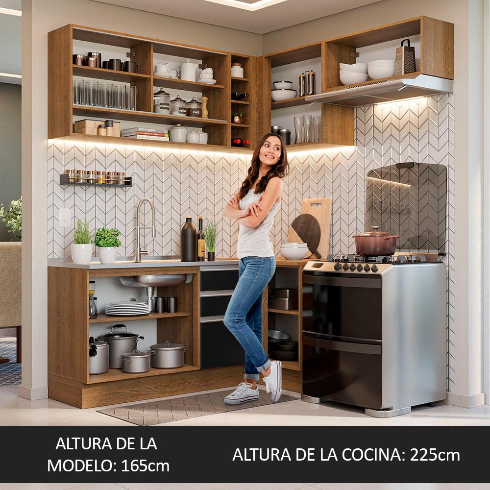 Foto 7 pulgar | Cocina Integral Completa Modular Madesa Glamy 349cm Mn 06