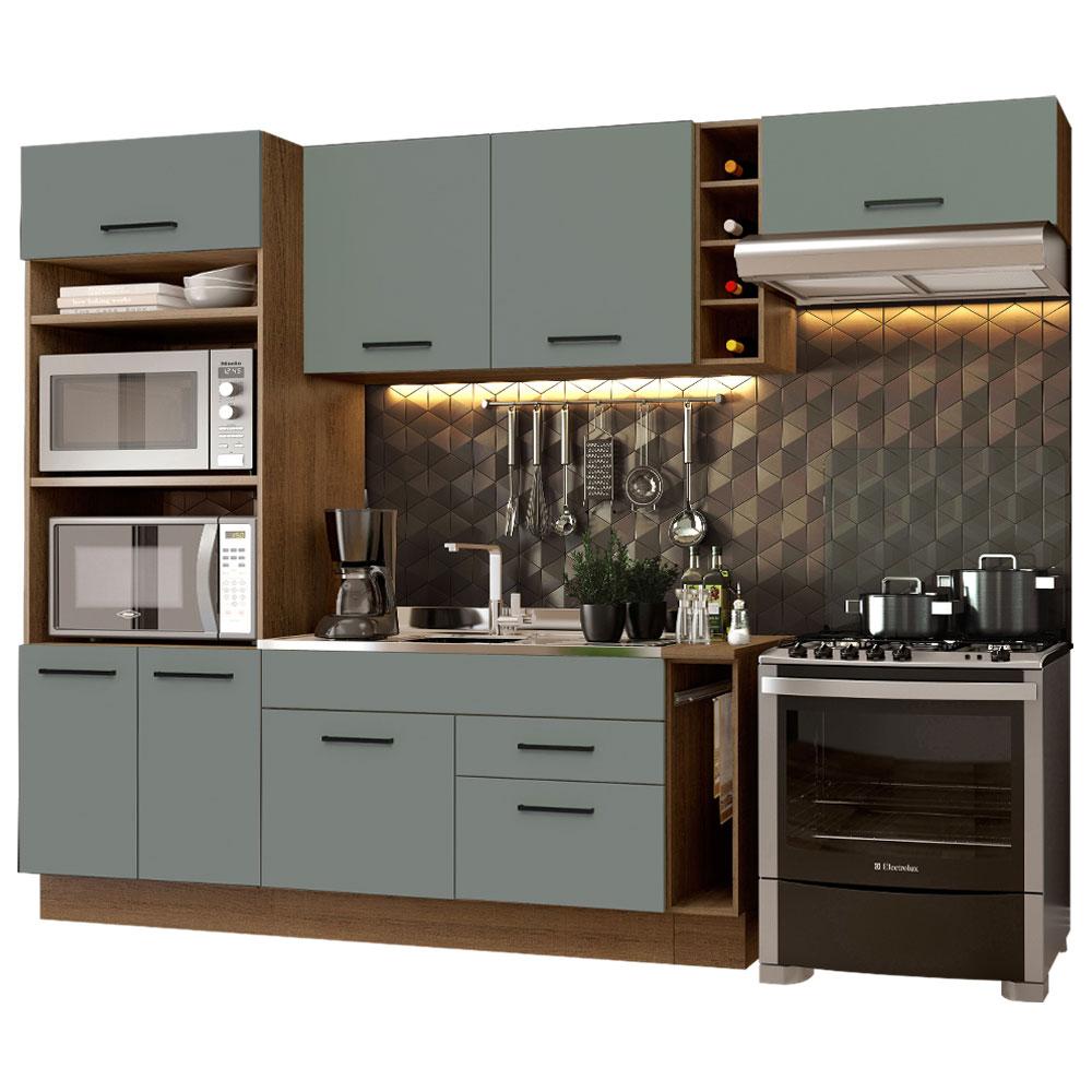 Foto 2 pulgar | Cocina Integral Completa Modular Madesa Agata 290cm Mg 02