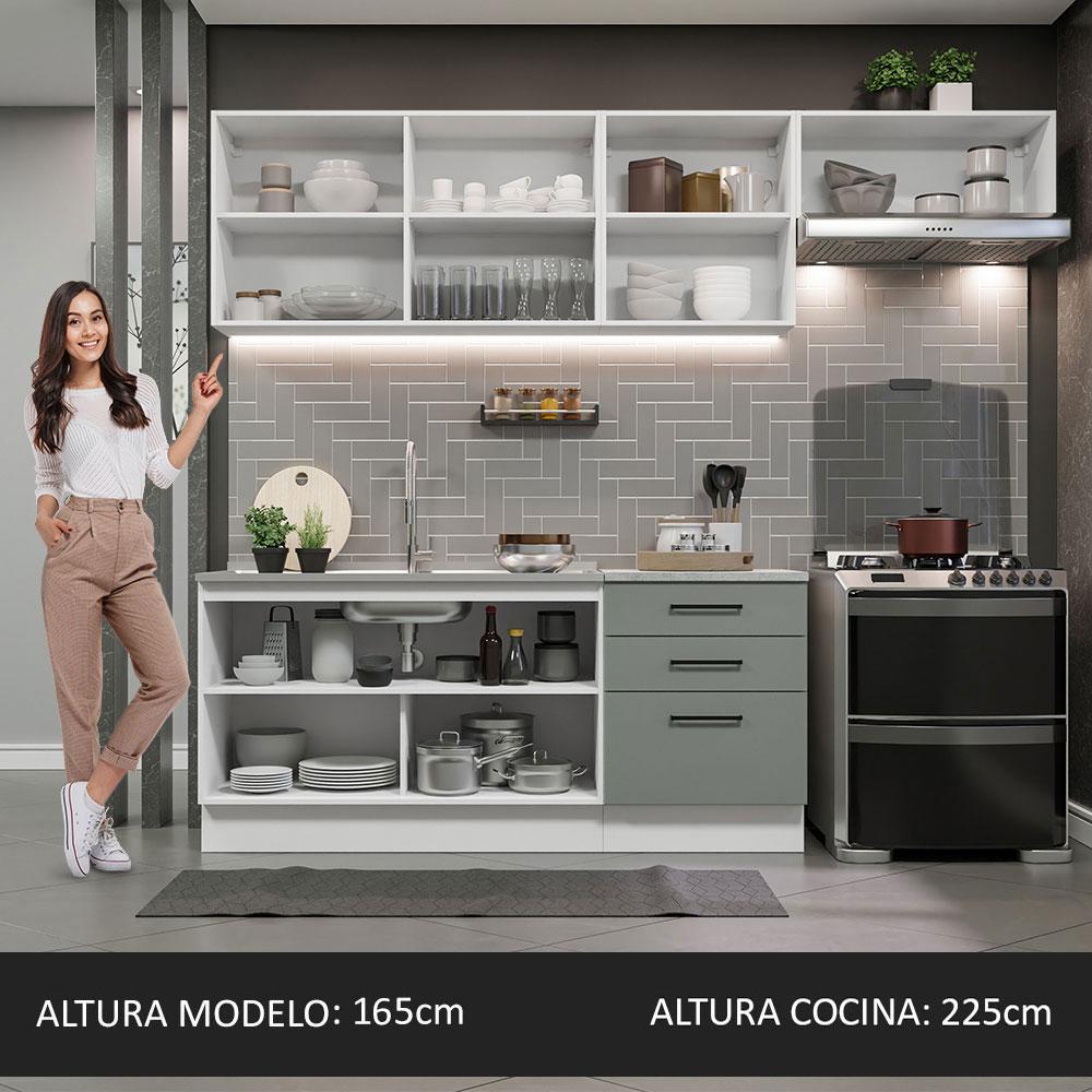 Foto 5 | Cocina Integral Completa Modular Madesa Agata 260cm Bg 02
