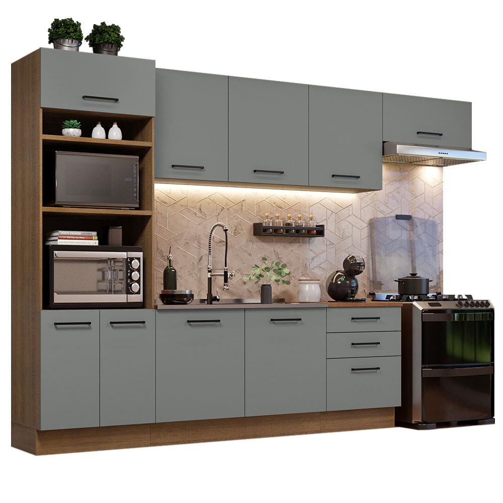 Cocina Integral Completa Modular Madesa Agata 330cm Mg 01