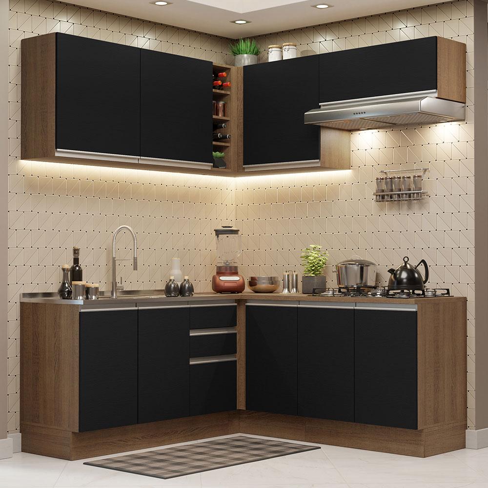 Foto 3 pulgar | Cocina Integral Completa Modular Madesa Glamy 349cm Mn 03