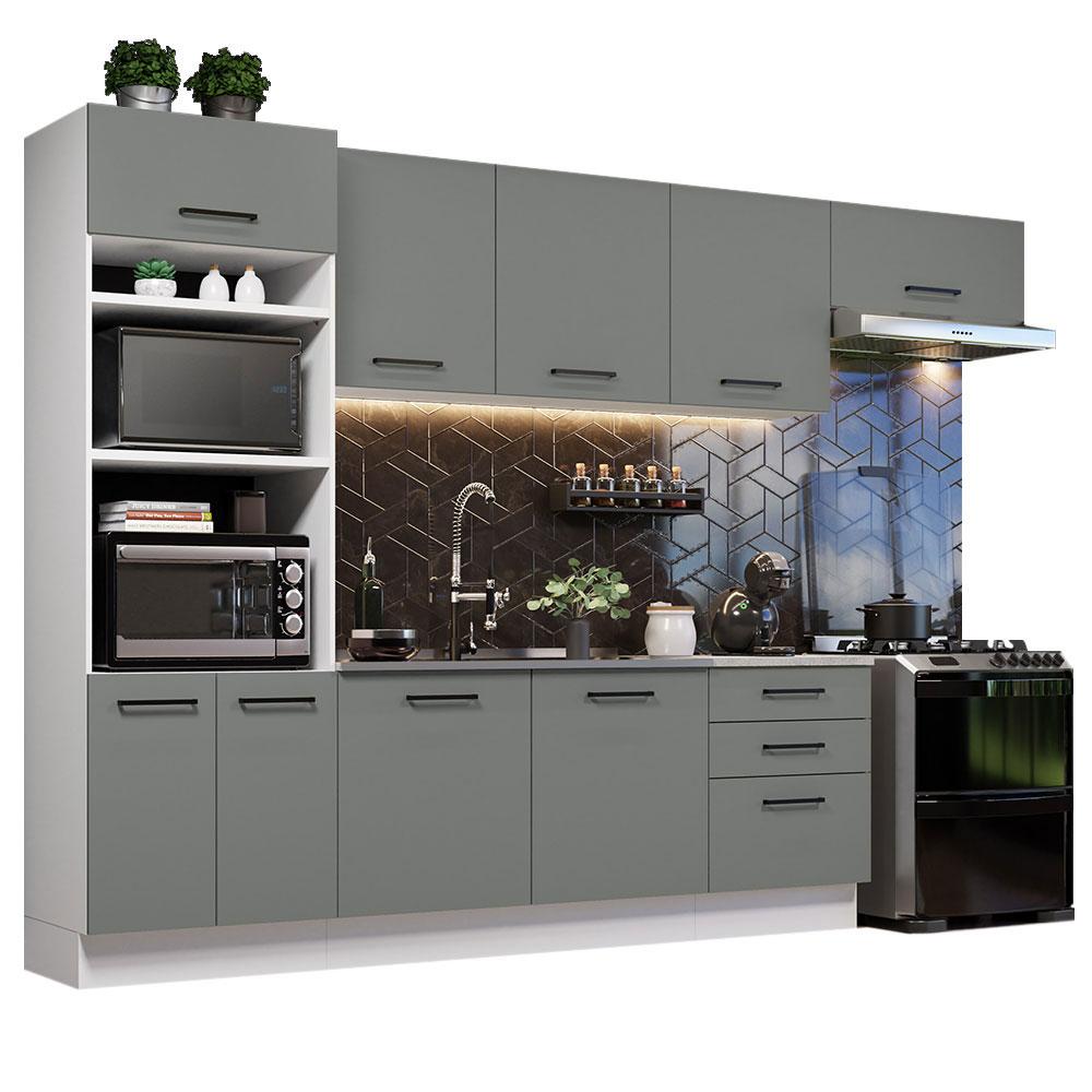 Cocina Integral Completa Modular Madesa Agata 330cm Bg 03