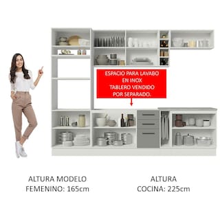 Foto 5 | Cocina Integral Completa Modular Madesa Agata 290cm Bg 05