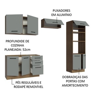 Foto 4 | Cocina Integral Completa Modular Madesa Agata 270cm Mg 08