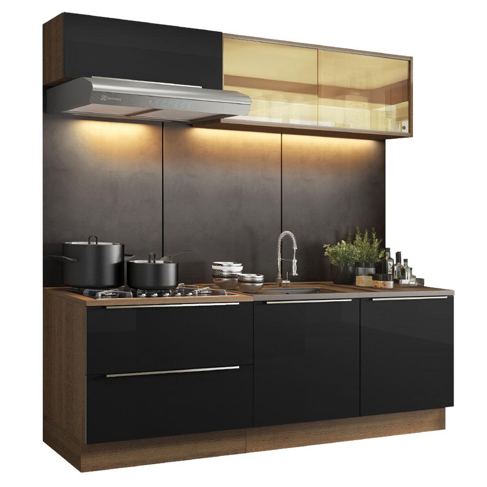 Cocina Integral Completa Modular Madesa Lux 200cm Mn 01