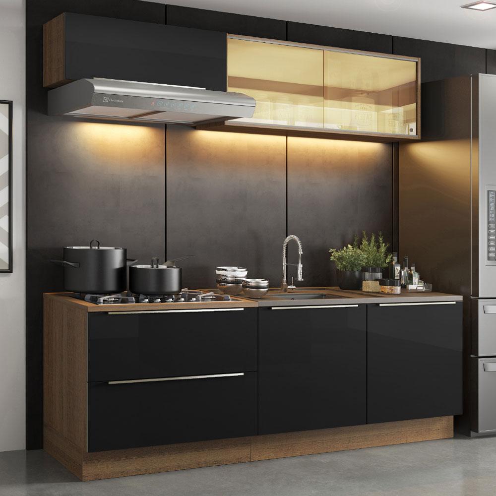 Foto 3 pulgar | Cocina Integral Completa Modular Madesa Lux 200cm Mn 01