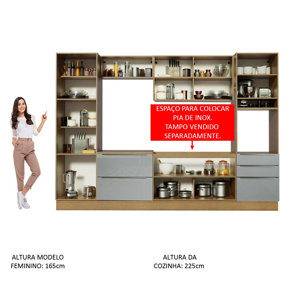 Foto 5 | Cocina Integral Completa Modular Madesa Lux 320cm Mg 03