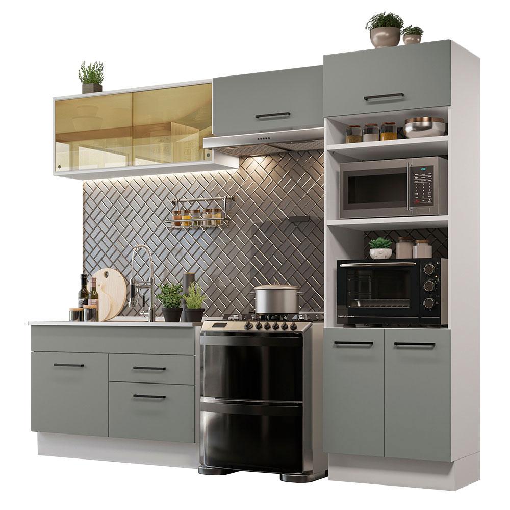 Cocina Integral Completa Modular Madesa Agata 270cm Bg 05