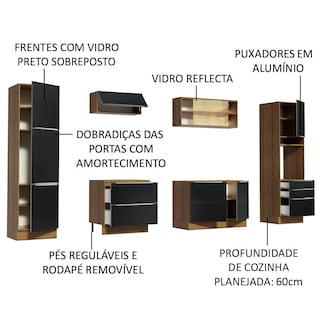 Foto 4 | Cocina Integral Completa Modular Madesa Lux 320cm Mn 01
