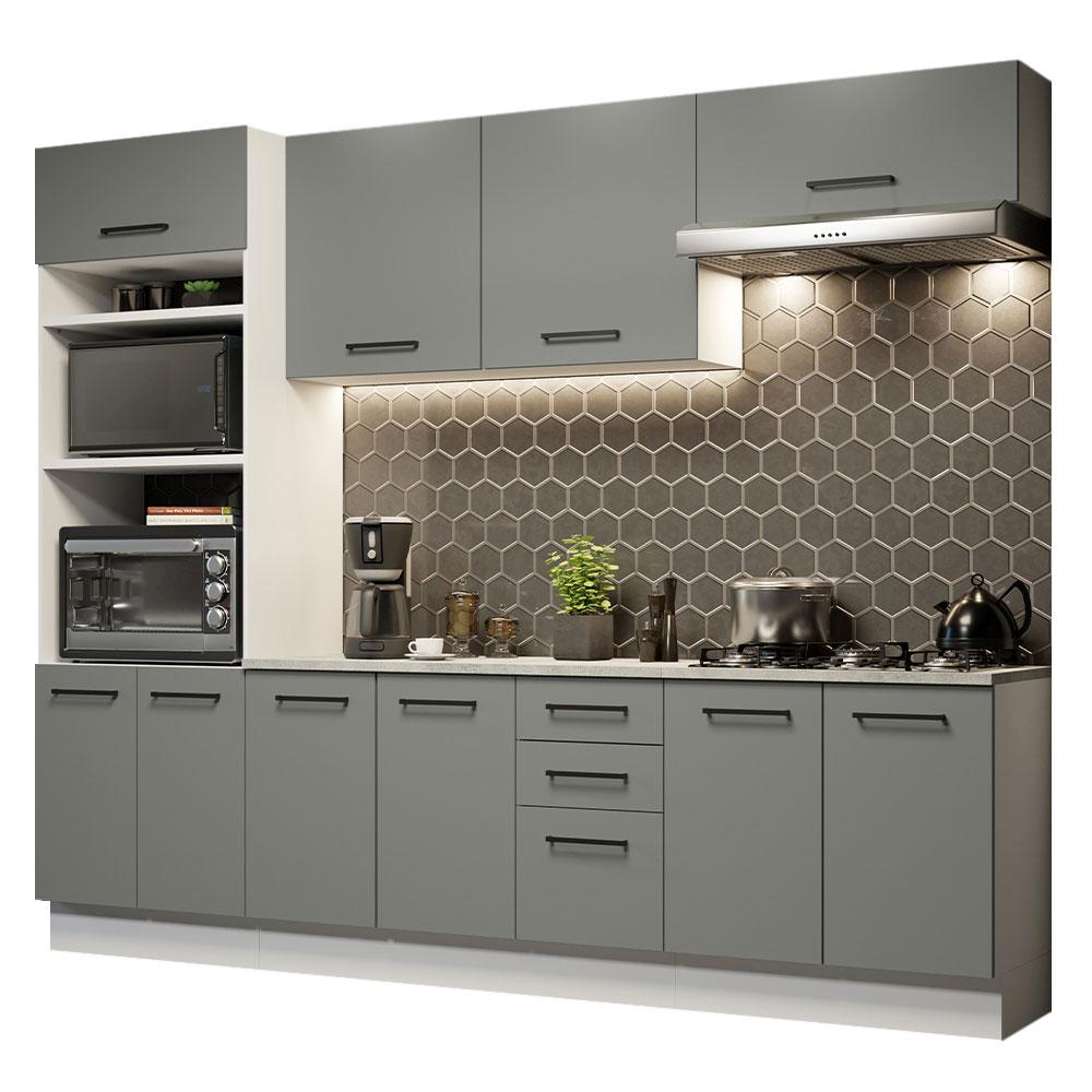 Cocina Integral Completa Modular Madesa Agata 270cm Bg 03