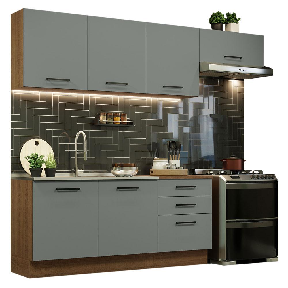 Cocina Integral Completa Modular Madesa Agata 260cm Mg 02