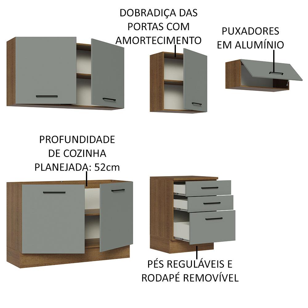 Foto 4 | Cocina Integral Completa Modular Madesa Agata 260cm Mg 02
